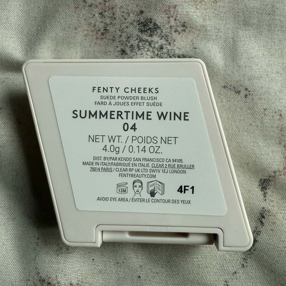 Fenty Beauty Suede Powder Blush in Summertime Wine - Picture 8 of 8